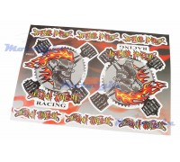 Наклейки Yamaha Skull #7066