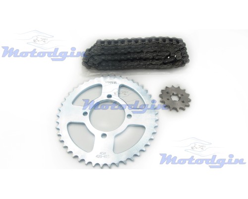 Комплект ланцюг і зірки Yamaha YBR125 2005-2016