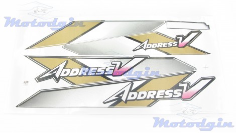Наклейки Suzuki Addres V 0644
