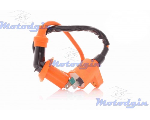Котушка запалювання GY6 50/150 Racing помаранчева