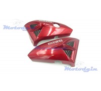 Пластик " жабры " под бак Yamaha YBR125 красный 2007г