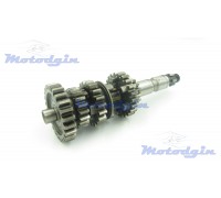 Вал КПП Yamaha YBR125 первичный в сборе