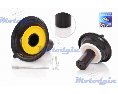 Мембрана карбюратора GY6 80 18mm з голкою