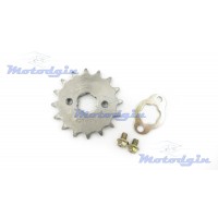 Звезда Yamaha YBR125 передняя 16 зубьев 06-16г