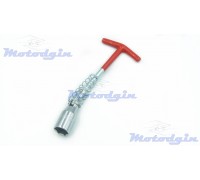 Свічковий ключ 21mm з шарніром короткий