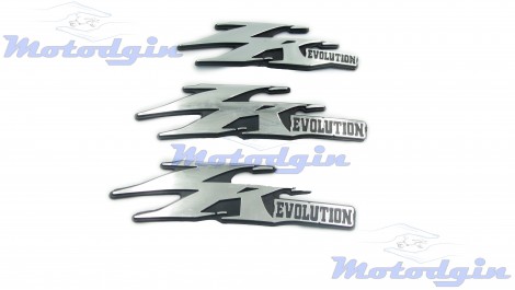 Наклейки букви Yamaha ZR Evolution об'ємні