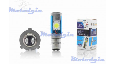 Лампа в фару P15D-25 ( 3уса) 35w/35w Led JWBP