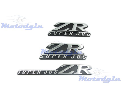 Наклейки букви Yamaha ZR Super Jog об'ємні