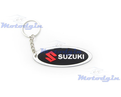 Брелок Suzuki овальний 70х25мм