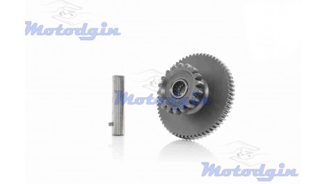 Шестерня электростартера большая CG125 / 150 18/62Т