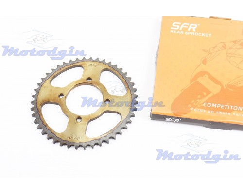 Звезда Yamaha YBR125 задняя 428-44T SFR