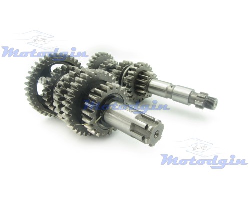 Коробка передач Yamaha YBR125 в зборі