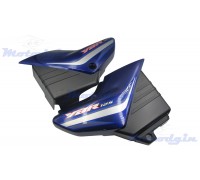 Пластик Yamaha YBR125 2006г боковой пара на бардачок синий