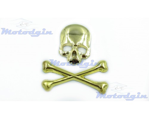 Наклейки об'ємні Skull Bones