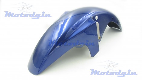 Крыло переднее Yamaha YBR125 синее
