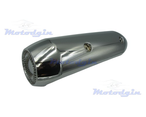 Накладка глушителя Yamaha SA-16 хромированная