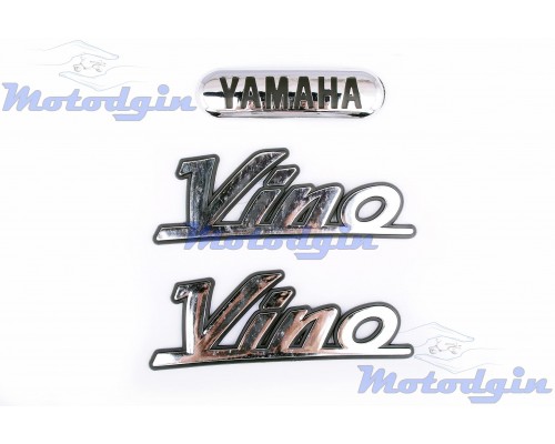 Наклейки букви Yamaha Vino об'ємні