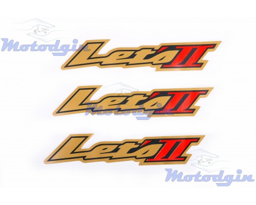 Наклейки Suzuki Lets 2 # 7209