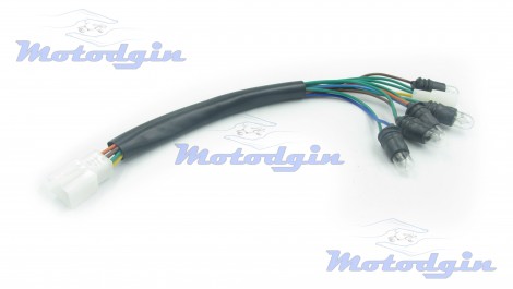 Проводка панели приборов шесть контактов