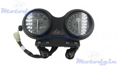 Панель приборов Yamaha YBR125 4 лампы
