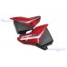 Пластик Yamaha YBR125 2006г боковой пара на бардачок красный