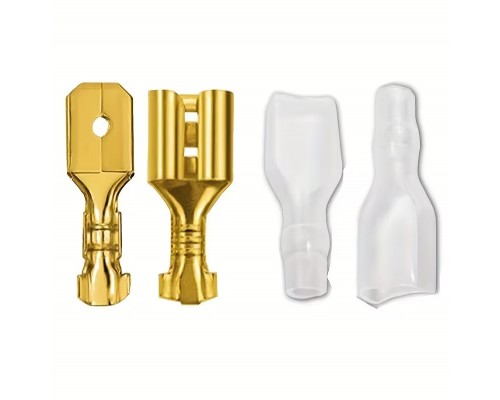 Комплект клем мама - папа - изолирующие колпачки