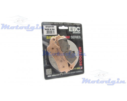 Колодки Honda Silver Wing/Foresight EBC SFA281HH