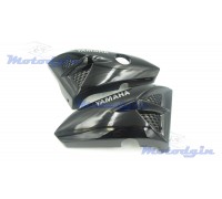 Пластик " жабры " под бак Yamaha YBR125 черные