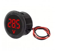 Вольтметр круглый потайной цифровой дисплей
