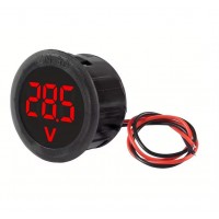 Вольтметр круглый потайной цифровой дисплей
