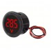 Вольтметр круглый потайной цифровой дисплей