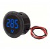 Вольтметр круглый потайной цифровой дисплей