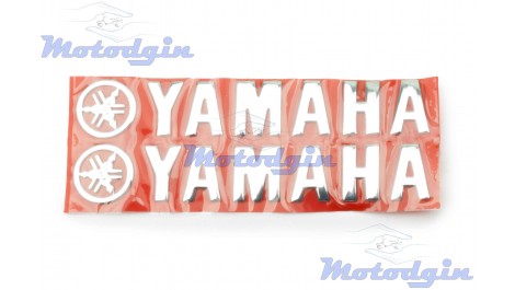 Наклейки букви Yamaha об'ємні