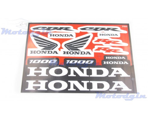 Наклейки Honda CBR набір # 5984