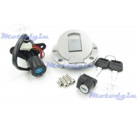 Замок комплект CB125 / 150 з кришкою бака