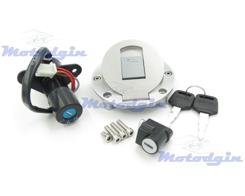 Замок комплект CB125 / 150 з кришкою бака