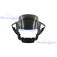 Обтекатель Yamaha YBR 125 2009г чешуя черный