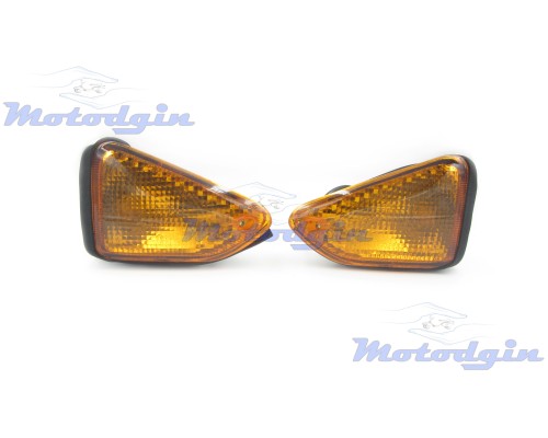 Повороти Yamaha YBR125 трикутні в обтікач