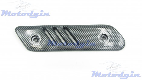 Накладка глушителя Honda AF27 carbon