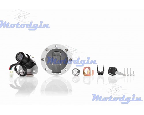 Замок комплект ZS250GS з кришкою бака