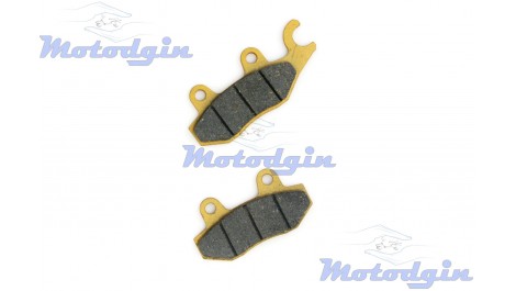 Колодки Gy6-50 / 80 / 150 ухо вправо Gold