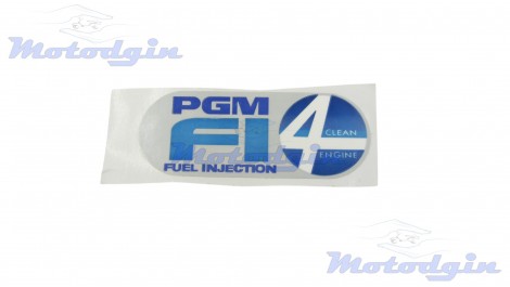 Наклейка Honda Dio AF62 PGM FI Fuel Ingection