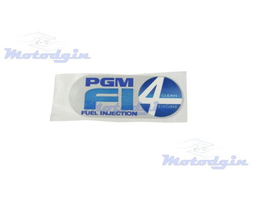 Наклейка Honda Dio AF62 PGM FI Fuel Ingection