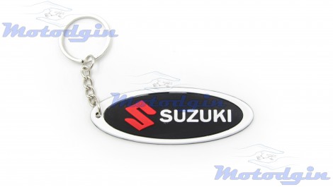 Брелок Suzuki овальный 70х25мм