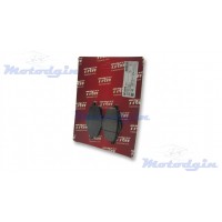 Колодки Yamaha YBR125 2006рік диск TRW MCB539