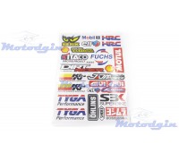 Набір наклейок JDM Power Stickers #4002