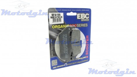 Колодки Honda SH125 / SH150 EBC SFA196 передні