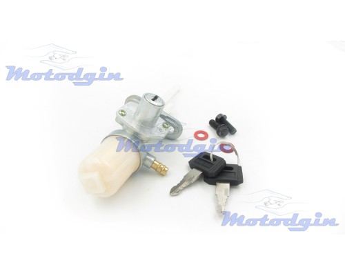Кран паливний Yamaha YBR125 із замком
